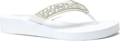 Women's Hollow Triangle Rhinestone Sandals