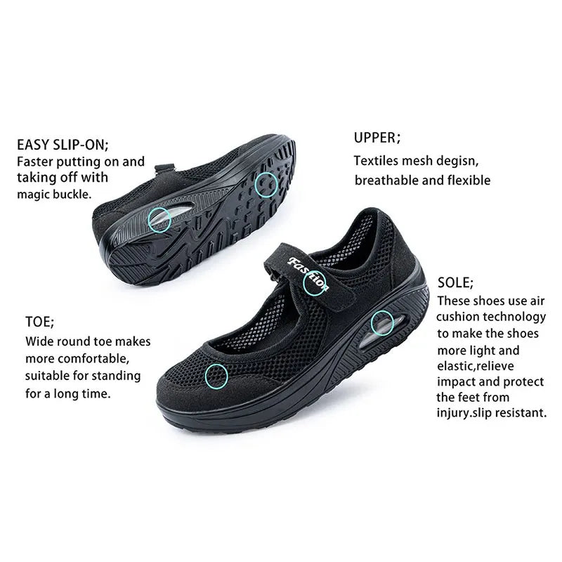 💥LAST DAY 70% OFF💥-WOMEN'S ORTHOPEDIC WALKING NURSE SHOES