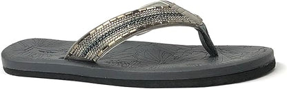 Women's Hollow Triangle Rhinestone Sandals