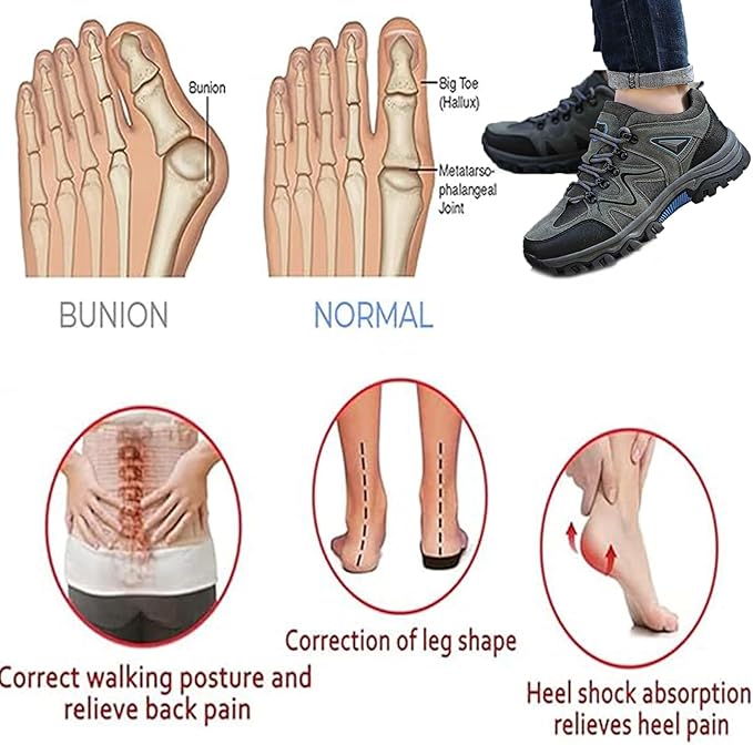 🔥Mid Year Sale 70% OFF🔥 - Men's Waterproof Fashion Orthopedic Shoes - Improve Posture and Help Painless Walking and Standing