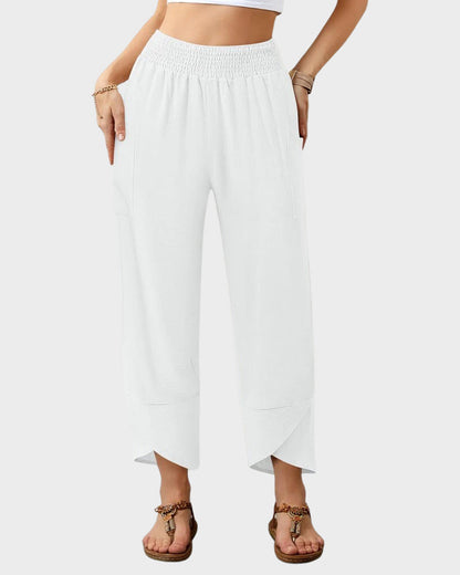 Casual Wide-Leg Palazzo Pants